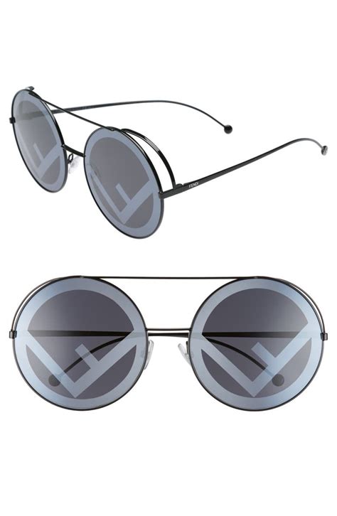 fendi sunglasses circle|fendi sunglasses oversized.